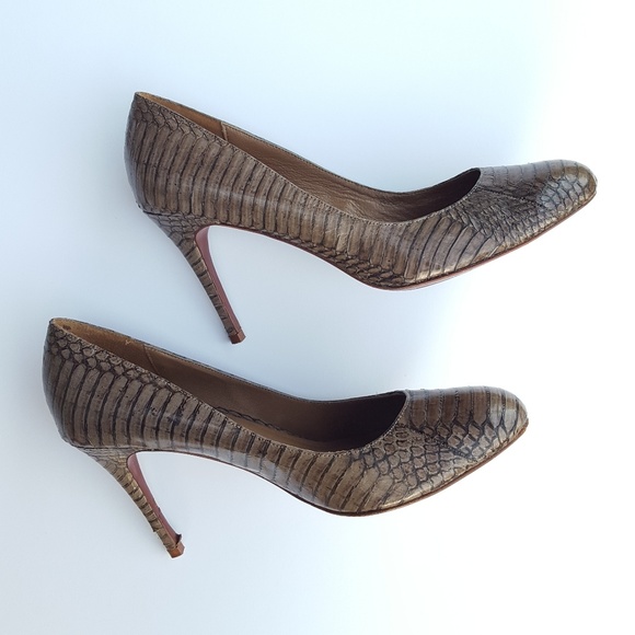 Elie Tahari snakeskin pump - Picture 4 of 6